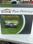 Fun Driving Cabin Air Filter Fd811 For Mazda 3, 6 And Cx-5. Fixed Price $11.00.