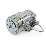 Chrome Mini Ac Compressor - Sanden Sd-7 Style Serpentine Pulley 6 Groove. Fixed Price $189.99.