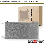 Ac Condenser W/ Bracket For Cadillac Escalade Chevrolet Silverado 1500 Gmc Yukon. Fixed Price $81.98.